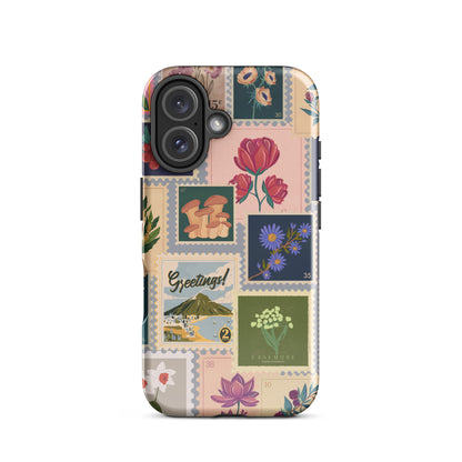 Vintage Bloom Premium Solid iPhone Case