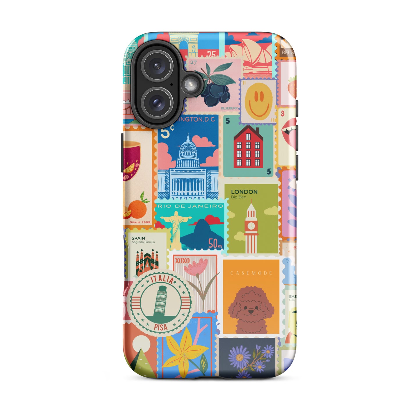 Bon Voyage Premium Solid iPhone Case