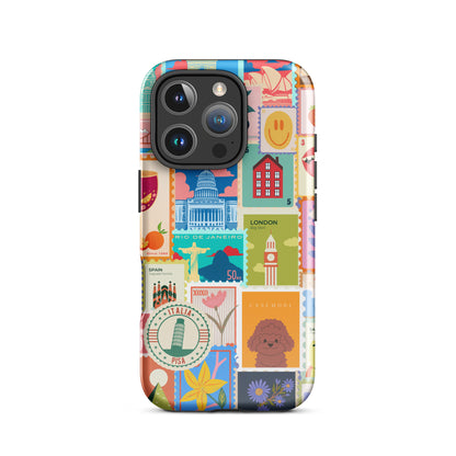 Bon Voyage Premium Solid iPhone Case