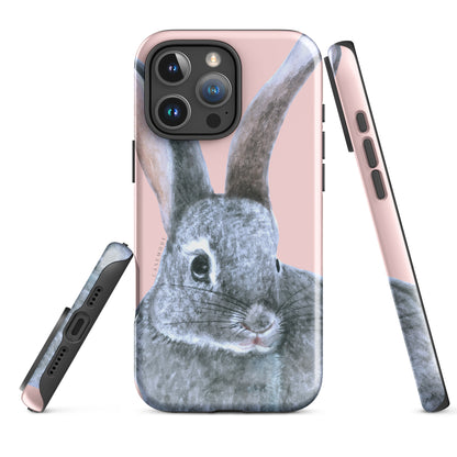 Bunny Blush Premium Solid iPhone Case