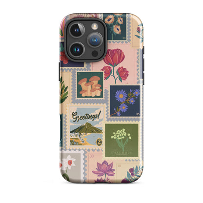 Vintage Bloom Premium Solid iPhone Case