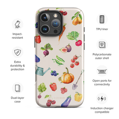 Farmer's Backyard Premium Solid iPhone Case