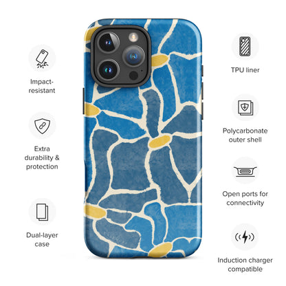 Ocean Bloom Premium Solid iPhone Case