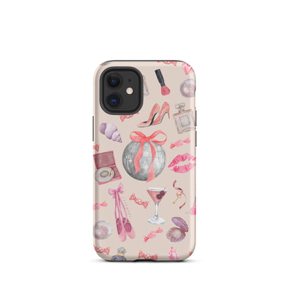 Coquette's Soirée Premium Solid iPhone Case