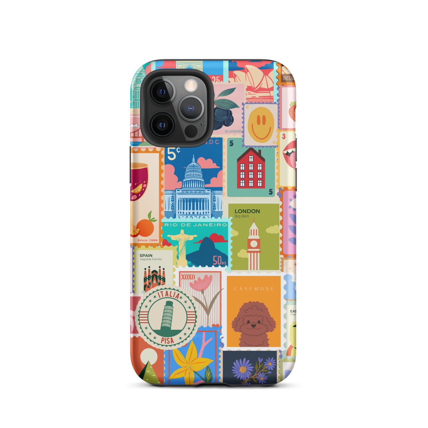 Bon Voyage Premium Solid iPhone Case