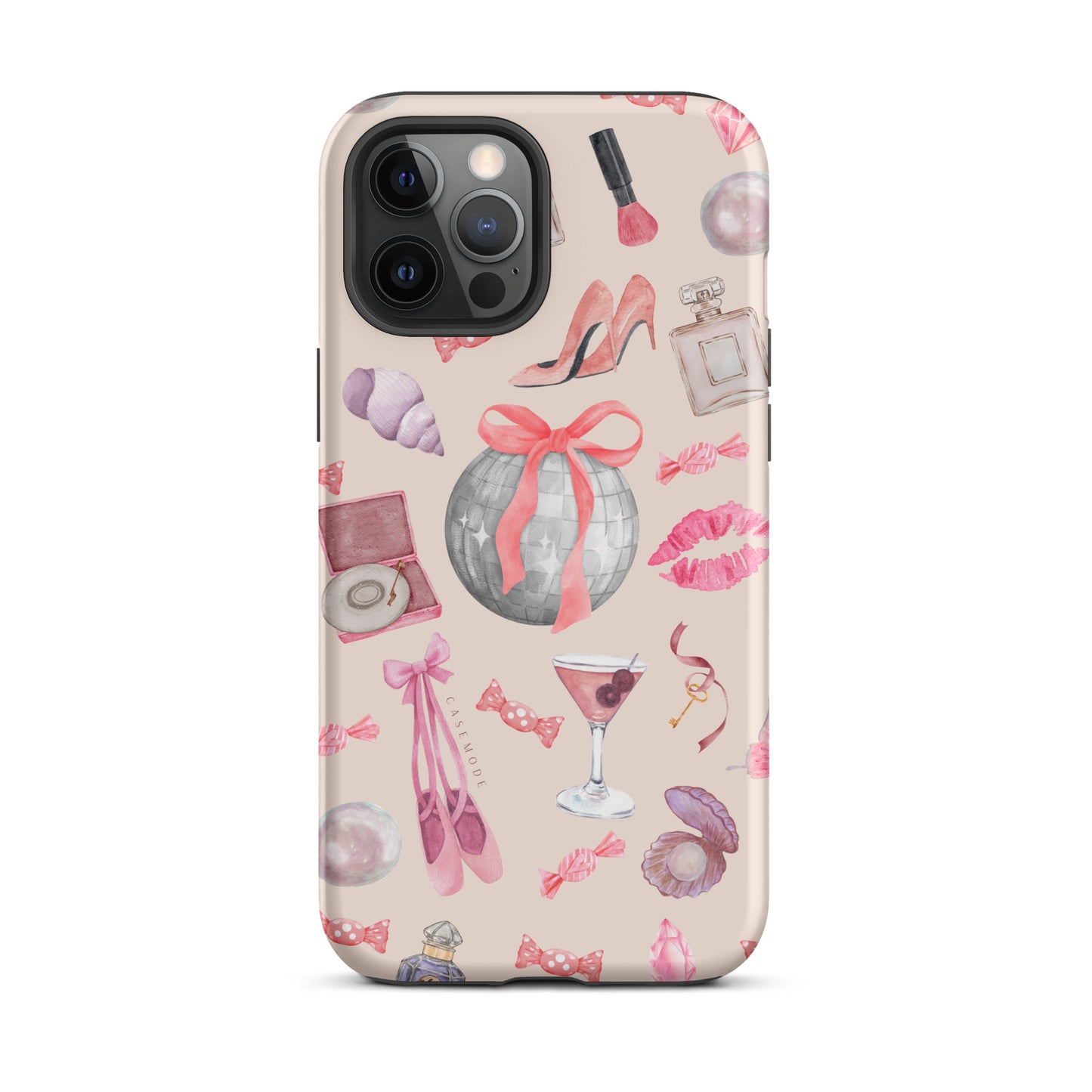 Coquette's Soirée Premium Solid iPhone Case