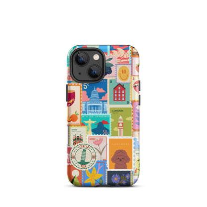 Bon Voyage Premium Solid iPhone Case