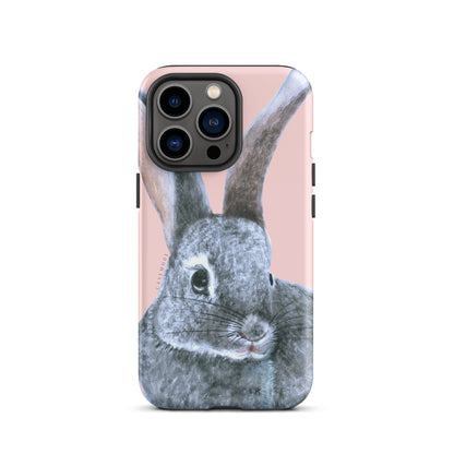 Bunny Blush Premium Solid iPhone Case