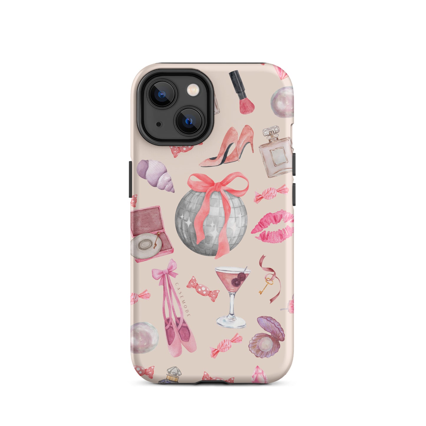 Coquette's Soirée Premium Solid iPhone Case