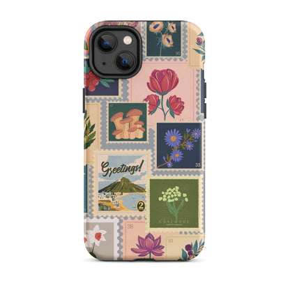 Vintage Bloom Premium Solid iPhone Case