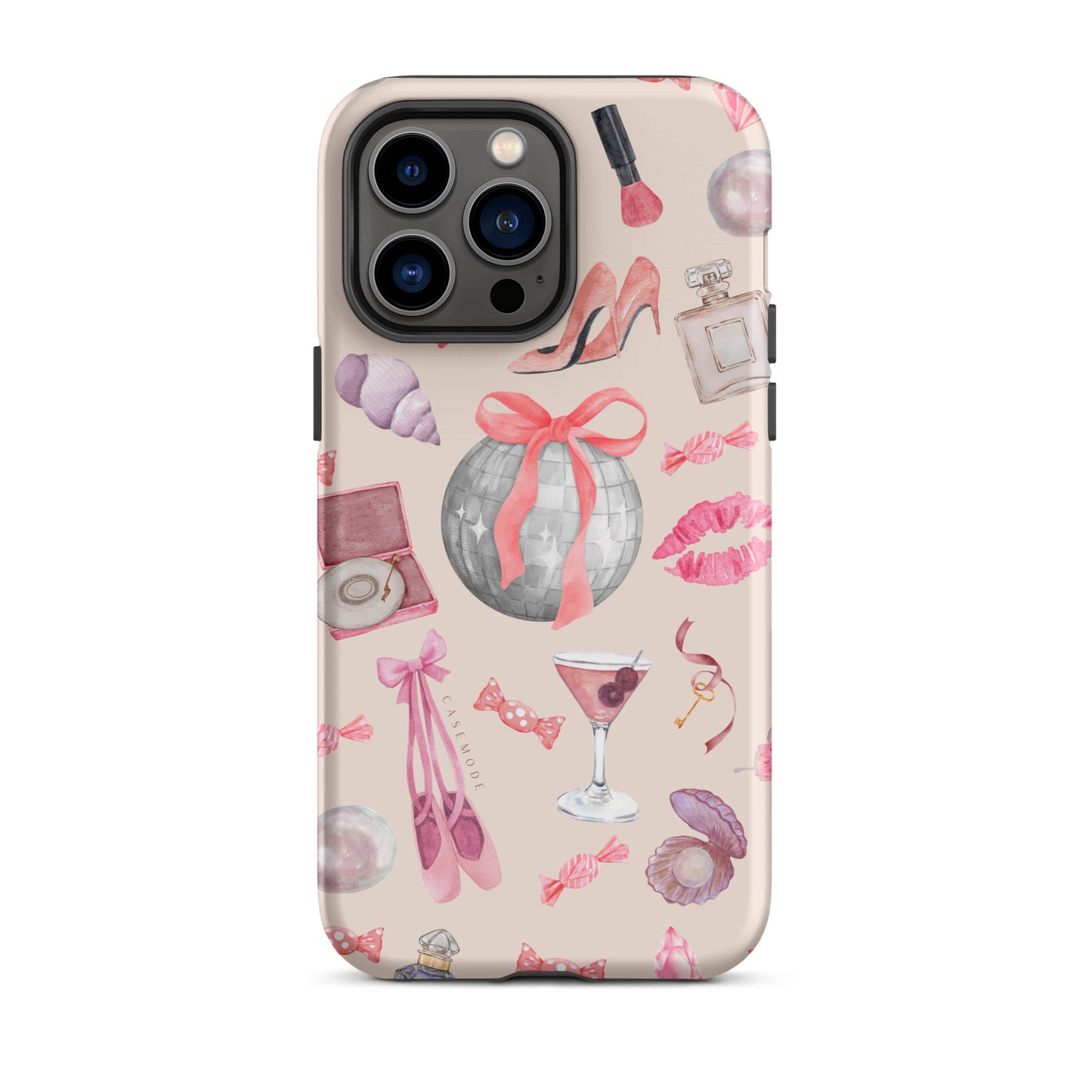 Coquette's Soirée Premium Solid iPhone Case