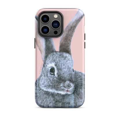 Bunny Blush Premium Solid iPhone Case