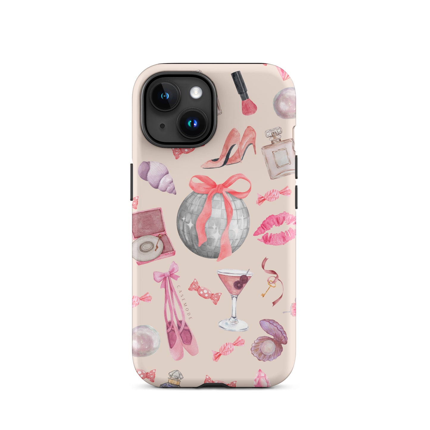 Coquette's Soirée Premium Solid iPhone Case