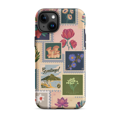 Vintage Bloom Premium Solid iPhone Case